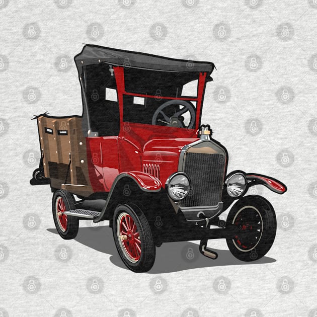 Cartoon truck by Mechanik